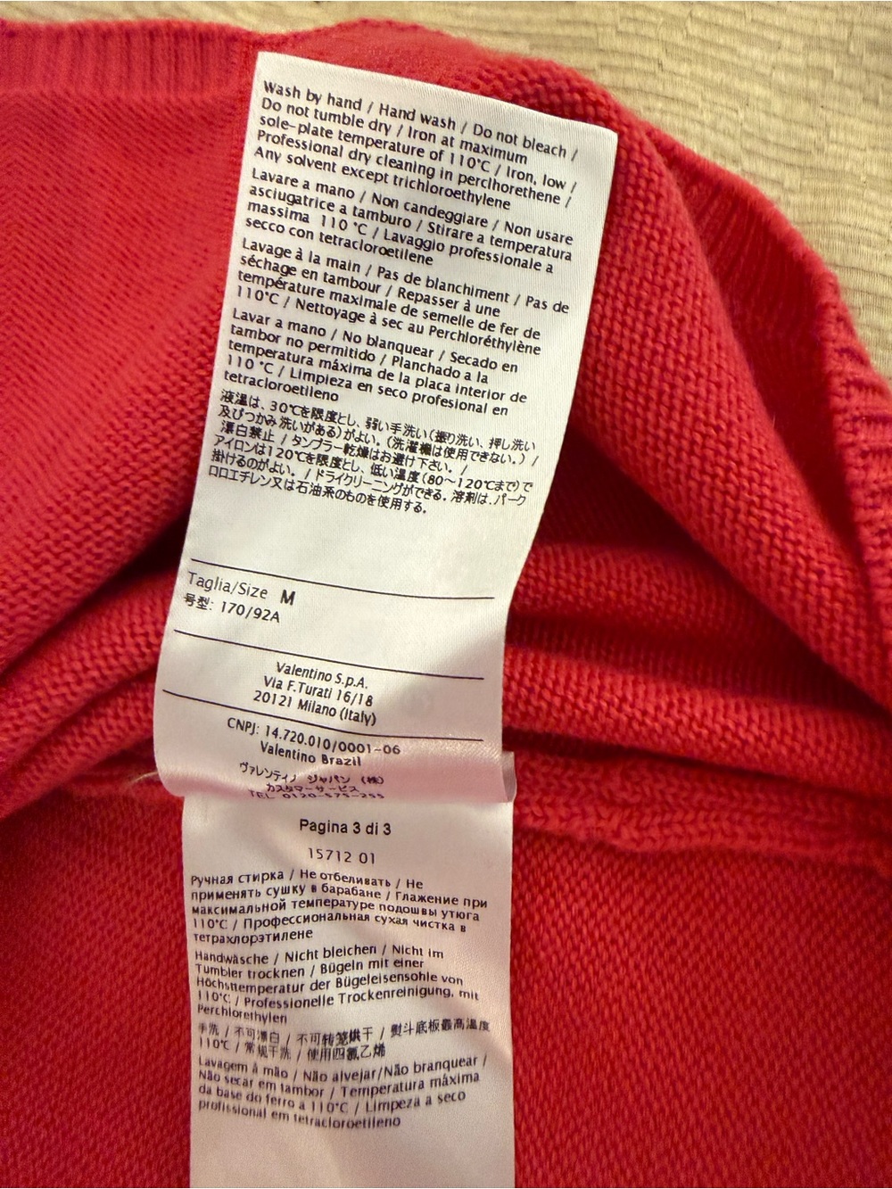 RED Valentino Pink Virgin Wool Knit A-Line Dress Crew Neck Bow, M - Picture 10 of 14
